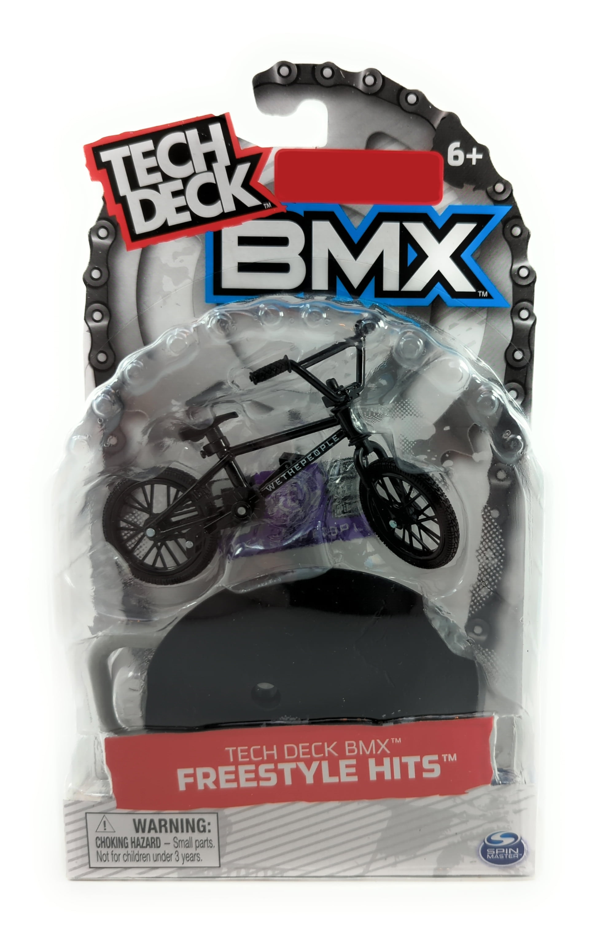 Tech Deck BMX Freestyle Hits WETHEPEOPLE Black Finger Bike plus Bike