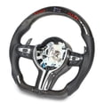 thumbnail image 2 of Carbon Fiber Steering Wheel,Performance LED Display Shift Shift Light Steering Wheel LED Steering Wheel Future-Proof Design, 2 of 8