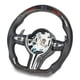 thumbnail image 2 of Volante de coche, pantalla LED de rendimiento, volante de carreras con cambio, volante de fibra de carbono, claridad notable, 2 of 8