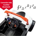 thumbnail image 4 of Montable Eléctrico The Baby Shop - con controlo remoto, con conexion USB, Bluetooth y auxiliar Anaranjado - Luz y Sonido, 4 of 9