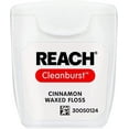 thumbnail image 5 of Reach Cleanburst Waxed Dental Floss | Extra Wide Cleaning Surface | Shred Resistance & Tension, Slides Smoothly & Easily | Cinnamon Flavored, 55 Yards, 1 Pack, 5 of 7