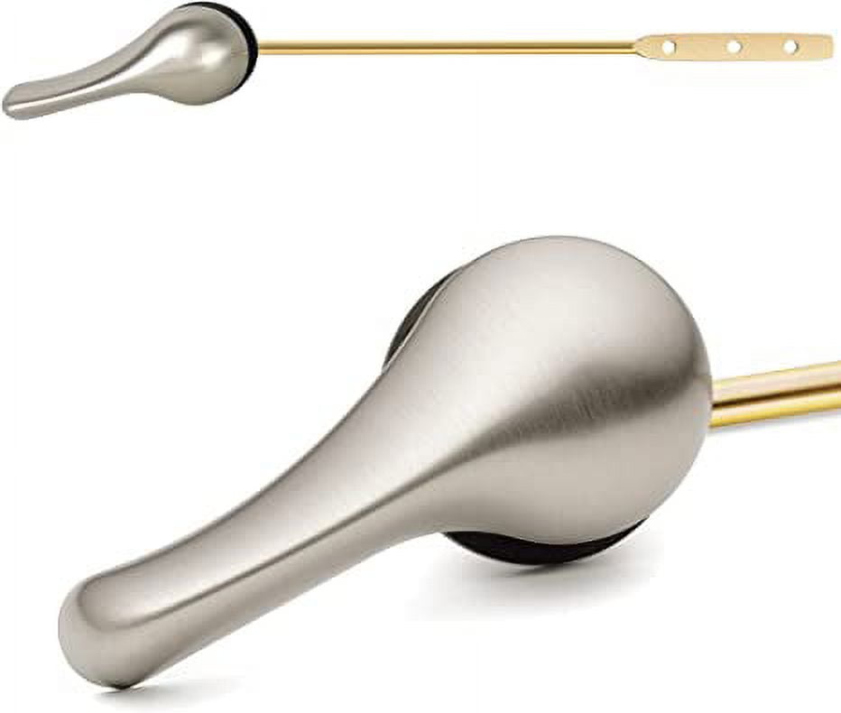Miwa Lock ZLT902-8 Indoor Lever Handle Toilet Lock, Silver