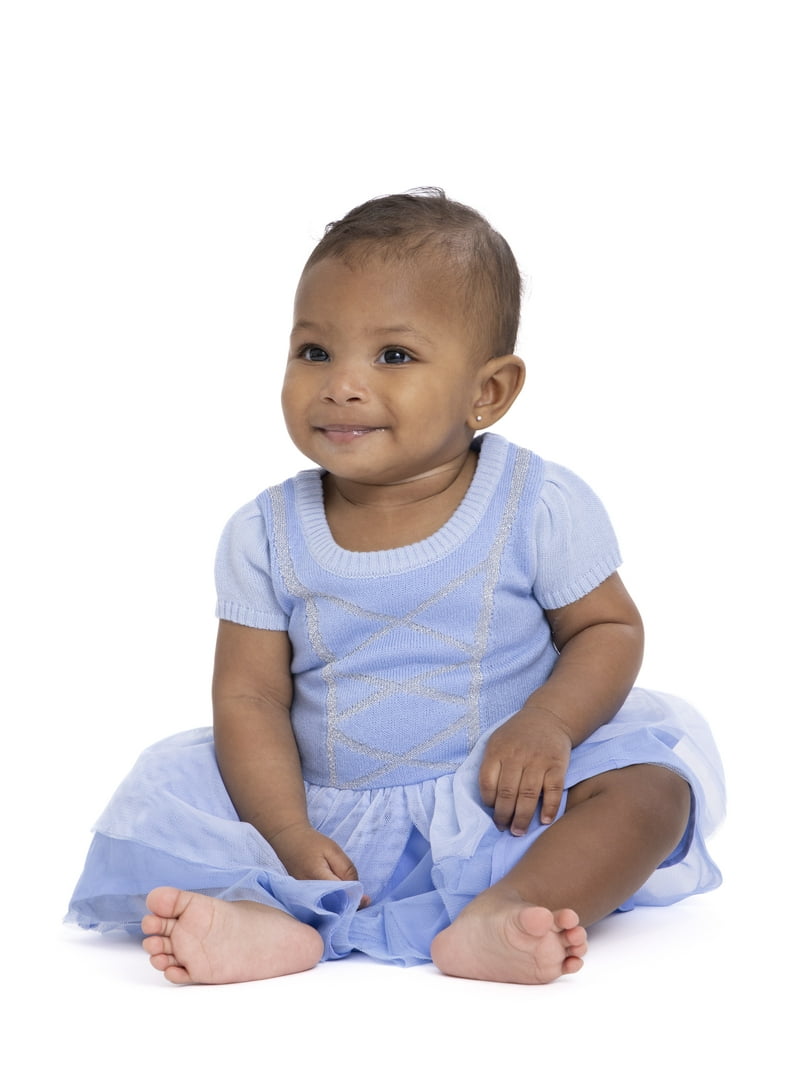 Cinderella Baby Girl Princess Cosplay Dress, Sizes 0/3M-6/9M