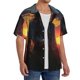 thumbnail image 2 of Fotbe Sunset Western Cowgirl Camisa Estampada de Manga Corta para Hombre, Casual de Verano, Estilo Playero, Sin Arrugas-Large, 2 of 5