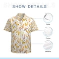 thumbnail image 7 of High Quality Hawaiian Shirts for Men Short Sleeve Aloha Beach Shirt Floral Summer Casual Button Down Shirts Blouses KCCCXJ, 7 of 7