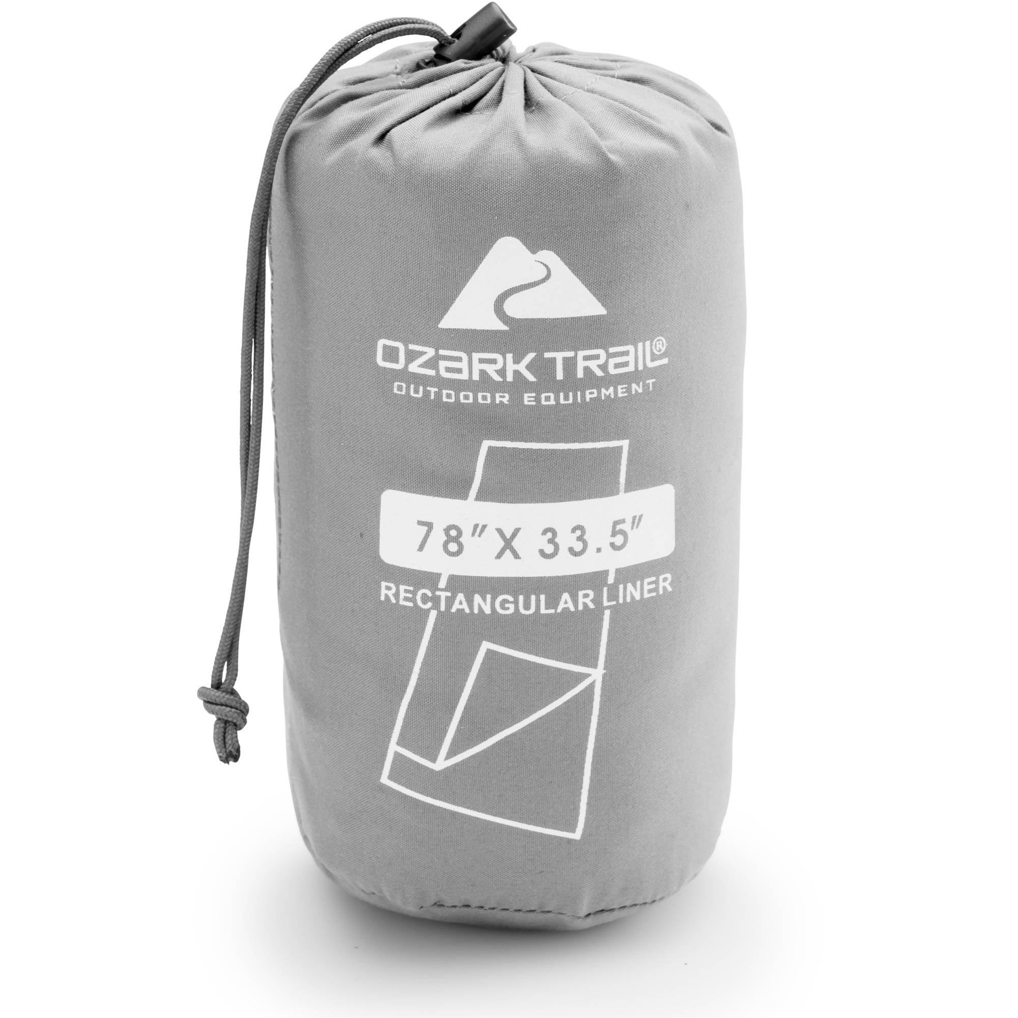 ozark trail sleeping bag liner