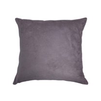 Unique Bargains Solid Velvet Soft Square 80/20 Viscose Throw Pillow Covers 18" x 18" Steel