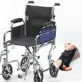 thumbnail image 2 of MISSMILE Side Bag Organizer,Multiple Pocket Wheelchair Side Bag,Easy Access Wheelchair Side Bag,Red, 2 of 2