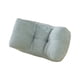 thumbnail image 2 of Cojín lumbar de pana | Almohada ergonómica de soporte | Asiento de pana suave para silla de oficina, coche, viajes, siestas | Almohada portátil multiusos | 1 Pieza | 48x25x19cm, 2 of 6