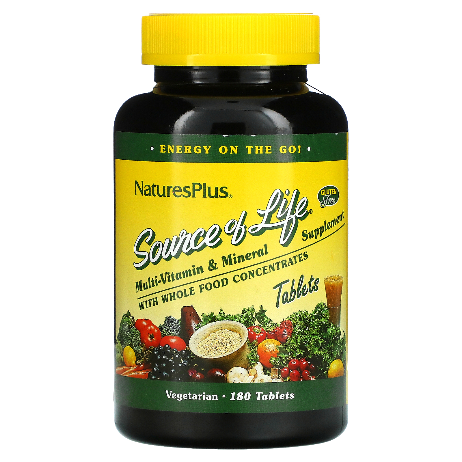 NaturesPlus, Source of Life, MultiVitamin Mineral Supplement with