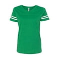 thumbnail image 2 of LAT Women�'s Football V-Neck Fine Jersey Tee, 2 of 3