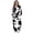 Cow Print Black White, variant on Valentine's Day Sweatsuits for Women Set Sweatshirts and Wide Leg Pants Tracksuit 2 Piece Outfits Womens Holiday Outfits Jogging Suit Matching Sets, Pink Leopard Print, M