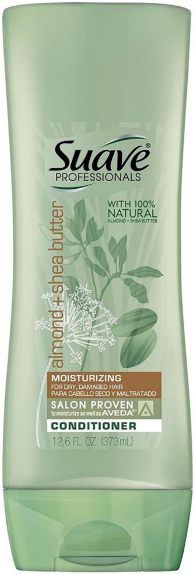 Suave Professionals Moisturizing Conditioner Almond & Shea Butter 12.60 oz (Pack of 4)