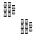 thumbnail image 4 of Cateissary 10Pcs Golf Iron Ferrules High Quality Tapered Shaft Premium Sleeves Plata 2Conjunto, 4 of 6