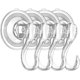 thumbnail image 1 of Multi-purpose Cup Hooks, Strong Reusable Vacuum Heavy Duty 6.6lbs Hooks, 1 of 5