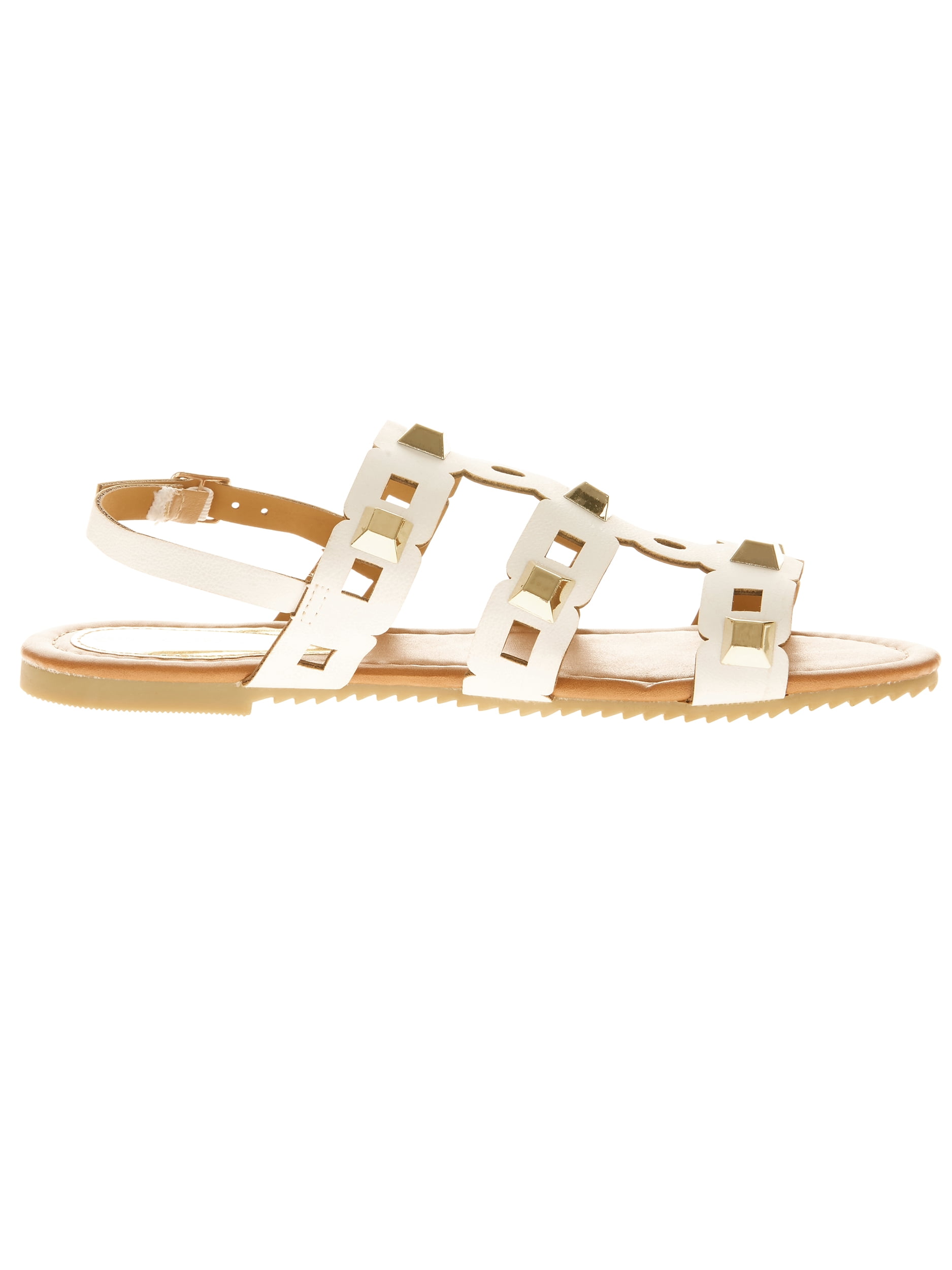 Victoria K Women's Straps and Studs Sandals
