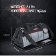thumbnail image 6 of Arshin (HZYQ-33) 18 inch Wide Soft Multifunctional Patient Lifts Tool Bag,Black, 6 of 8