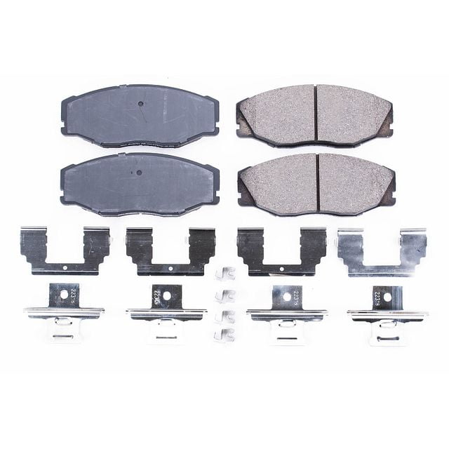 Power Stop Front Z17 Evolution Ceramic Brake Pads with Hardware 17-604