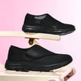 thumbnail image 3 of YOURDIARY Women's Hook & Loop Walking Shoes Lightweight Athletic Sneakers Comfort Casual Shoes, 3 of 9