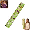 thumbnail image 3 of Double‑Sided Halloween Wrapping Paper Roll 19"x16', Classic Pattern for Gift Wrapping, Party Favors and DIY Crafts, 3 of 8
