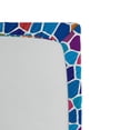 thumbnail image 2 of Ambesonne Colorful Fitted Sheet, Vivid Mosaic Design, Queen Size, Multicolor, 2 of 2