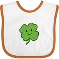 thumbnail image 3 of Inktastic Cutest Clover in the Patch Boys or Girls Baby Bib, 3 of 4