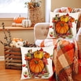 thumbnail image 2 of Ramiter Thanksgiving Fall Home Sofa Cover Decor Cushion Pillowcase Zipper Silk Pillowcase, 2 of 3