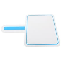 LULULION Blue Erasable Whiteboard Paddle for Scoring Voting and Handheld Writing Material