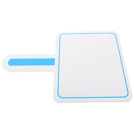LULULION Blue Erasable Whiteboard Paddle for Scoring Voting and Handheld Writing Material