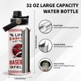 thumbnail image 2 of Regalos De Béisbol Botella De Agua De Béisbol 32 Oz Con Tapa Béisboles Vaso De Acero Inoxidable Aislado Para Los Amantes Del Entrenador Jugadores Niños Hombres Béisbol Entrenador Regalos Para Acción D, 2 of 5