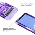 thumbnail image 3 of Casetego for Google Pixel 6A Case (2022), Heavy Duty Shockproof Protection Hard Plastic+Silicone Rubber Hybrid 3 in 1 Drop Protective Case,Dream Catcher, 3 of 8