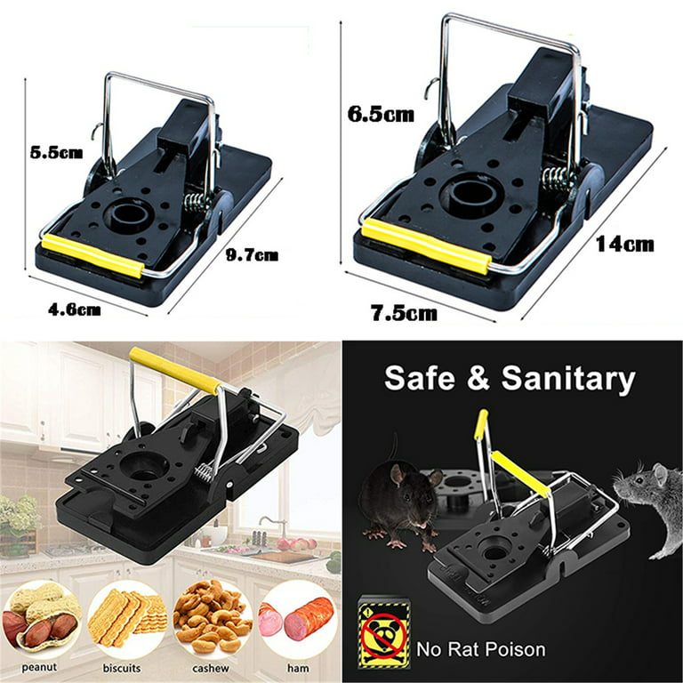 Mouse Traps - Pack of 6, for Indoor / Outdoor
