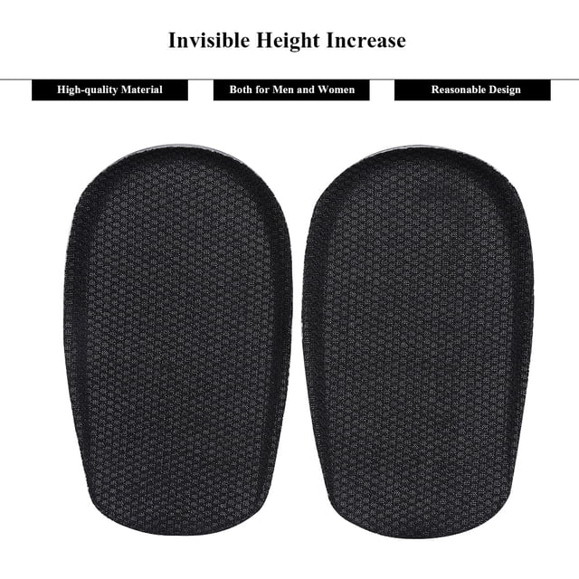 Semelles Rehaussantes, Gel Silicone Invisible, Semelles Rehaussantes Demi-Longueur Multi-Fonctionnelles