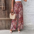 thumbnail image 3 of Valcatch Boho Pants for Women -  Wide Leg Pants Women - Womens Yoga Pants – Comfy Bohemian Flowy Clothes, 3 of 7