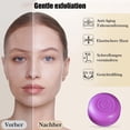 thumbnail image 5 of Exfoliating Facial Massager – Silicone Brush, Sonic Cleansing, Pore Purifying – For Skin Care – 1pc, 5 of 7