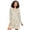 Baseballs And Bats, variant on Nightgowns For Women Long Sleeve Night Shirts Print Sleepwear Baseball Pattern