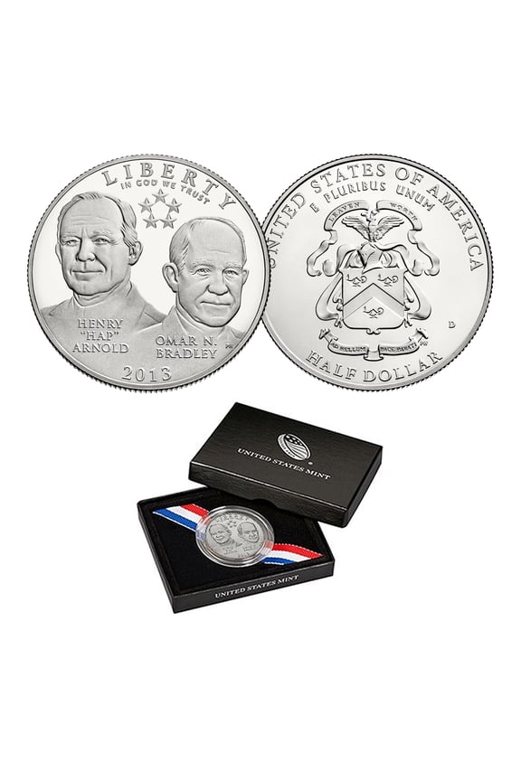 2013 Five Star Generals Half Dollar Uncirculated Coin