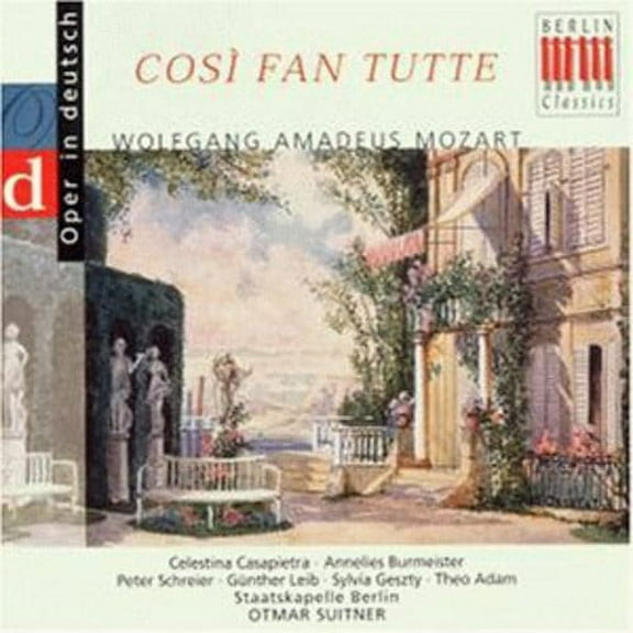 Otmar Suitner - Cosi Fan Tutte - Music & Performance - CD