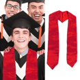 thumbnail image 4 of Shenmeida Unisex Graduation Sash, Red, 4 of 4