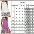 thumbnail image 2 of Plus Size Swing Mini Robes d'Été Plage une Ligne Robe de Soleil Femmes, 2 of 3