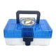 thumbnail image 2 of Caja organizadora de tarjetas coleccionable, recargable, multiusos, para escritorio, hogar y restaurante. Azul claro, 2 of 9