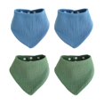 thumbnail image 1 of Baby Bibs for Newborns - Absorbent, Adjustable, for Boysand, 1 of 5