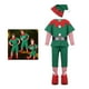 thumbnail image 5 of Disfraces Navidad Disfraz Elfo Navideño para Cosplay Festival Disfraces para Padres E Hijos Hombres Y Mujeres Adultos Disfraz Navidad Verde (masculino 110 Cm) Elfo Verde, 5 of 9