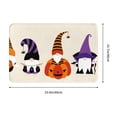 thumbnail image 3 of Uemuo Halloween Gnomes1 Printed Door Mat Indoor Doormat 16"x24",Front Back Door Mats Non Slip Entrance Rugs,Inside Doormats for Entryway, 3 of 9
