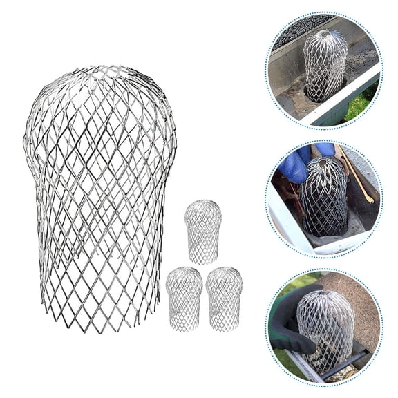 Niceauty Mesh Gutter Guard Aluminum Homeowners Garden Care 4Pcs
