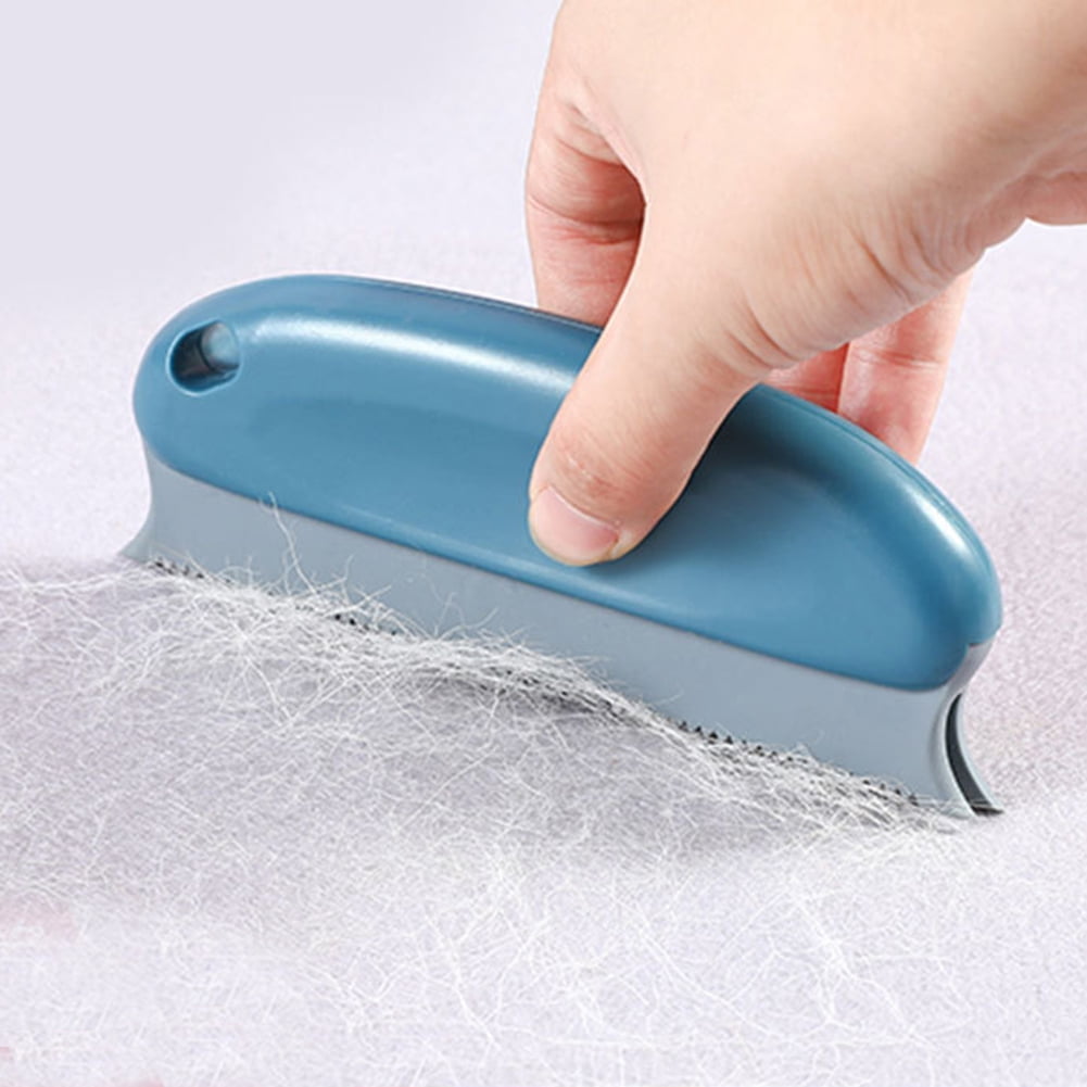 Pet Hair Remover Brush Efficient Pet Hair Detailer Remover for Cars Furniture Carpets Clothes Pet Beds Chairs blue