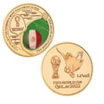 thumbnail image 1 of Moneda Conmemorativa Mundial Futbol Qatar 2022 Mexico Catar Qatar 2022, 1 of 2