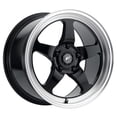 thumbnail image 3 of 18x5 Forgestar F091 D5 Drag Gloss Black Machined Wheel 5x4.5 (-23mm), 3 of 3