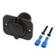 thumbnail image 1 of Adaptador de corriente del divisor del enchufe del encendedor de del del coche de, 1 of 9