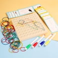 thumbnail image 3 of de Montessori s para con 30 s de Patrones Juguete Educativo Hugo Educación temprana Geoboard, 3 of 10
